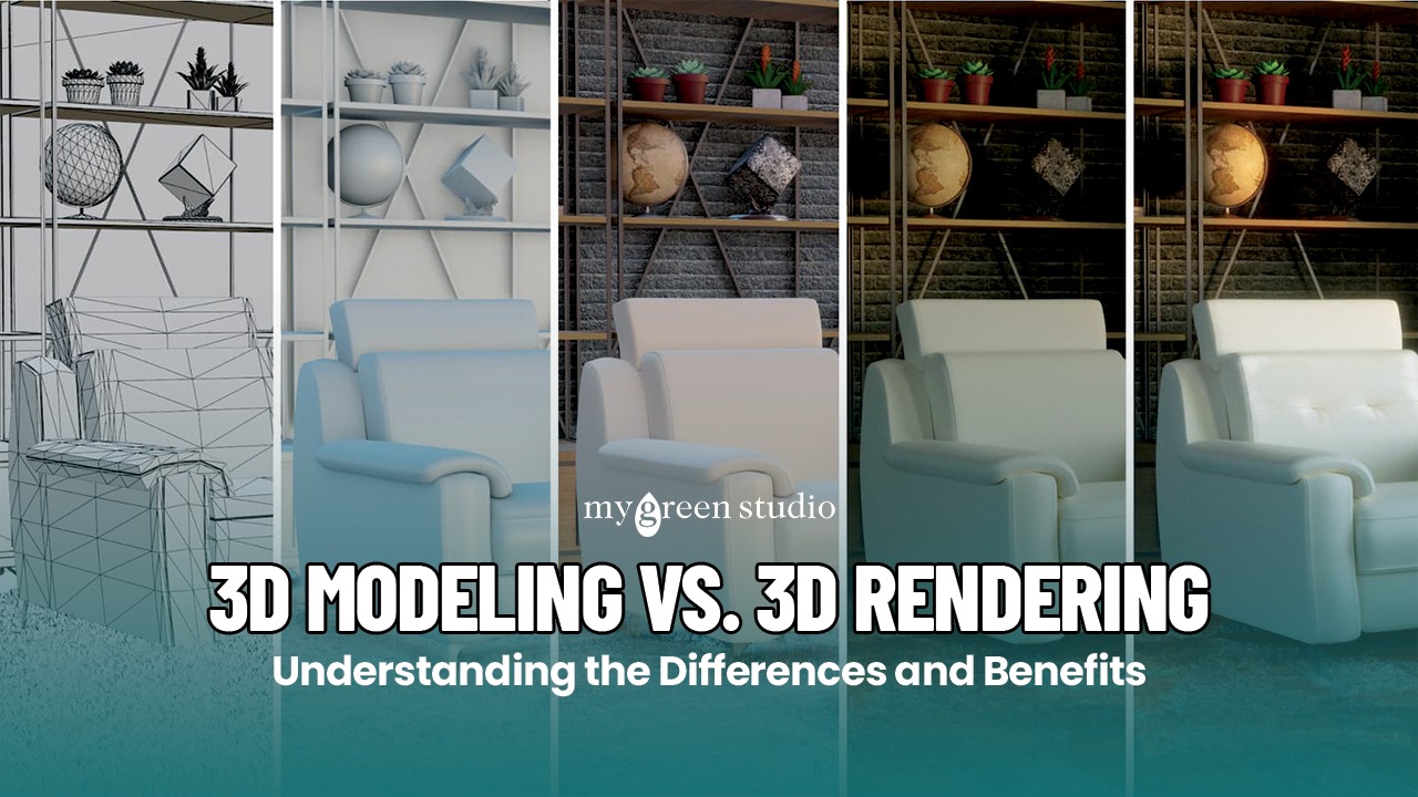 3D Furniture vs 3D Rendering