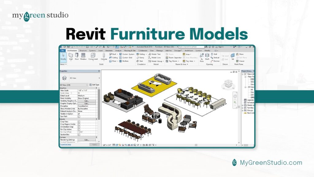 Revit Furniture Models